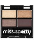 Miss Sporty Studio Colour Quatro 403 Smoky Brown očné tiene