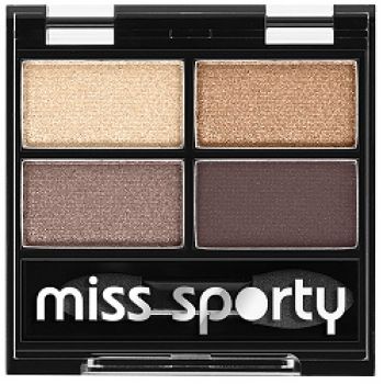 Hlavný obrázok Miss Sporty Studio Colour Quatro 403 Smoky Brown očné tiene