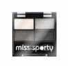 Miss Sporty Studio Colour Quattro 404 Real Smoky očné tiene