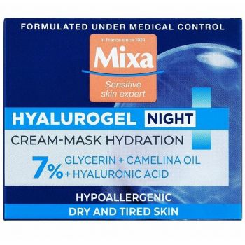 Hlavný obrázok Mixa Hyalurogel Night nočný hydratačný krém 50ml