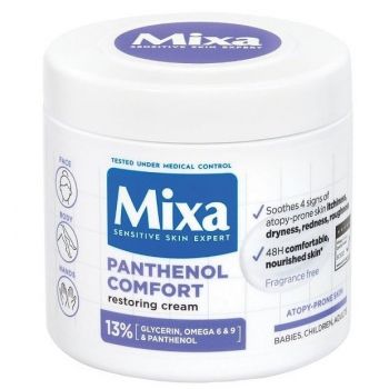 Hlavný obrázok Mixa Panthenol Comfort telový krém na atopickú pokožku 400ml