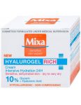 Mixa Sensitive Hyalurogel Rich hydratačný pleťový krém 10% 50ml
