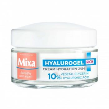 Hlavný obrázok Mixa Sensitive Hyalurogel Rich hydratačný pleťový krém 50ml