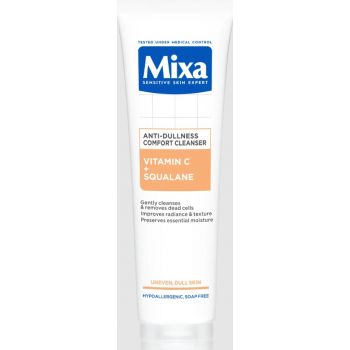 Hlavný obrázok Mixa Sensitive Skin Expert Vitamin C + Squalane čistiaci gél na mdlú pleť 150ml