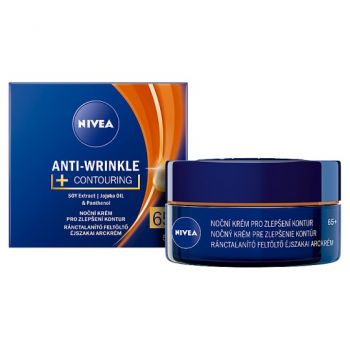 Hlavný obrázok Nivea Anti-Wrinkle Contouring 65+ protivráskový nočný krém 50ml