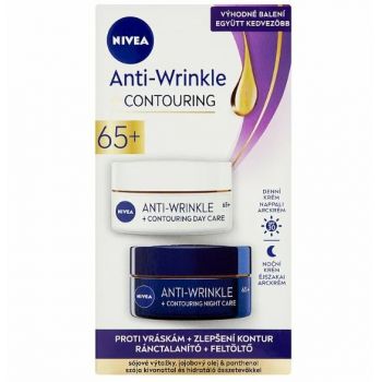 Hlavný obrázok Nivea Anti-Wrinkle Contouring DUO 65+ protivráskový denný, nočný krém SPF30 50ml