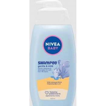 Hlavný obrázok Nivea Baby gentle & mild jemný šampón na vlasy 500ml 80508