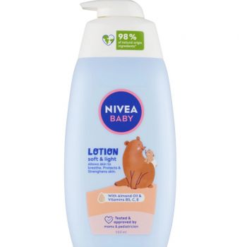 Hlavný obrázok Nivea Baby soft & light ľahké telové mlieko 500ml 80520