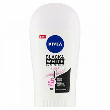 Hlavný obrázok Nivea Black & White Clear 48H anti-perspirant 40ml 82236