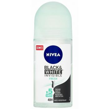 Hlavný obrázok Nivea Black&White Fresh anti-perspirant roll-on 50ml 88670