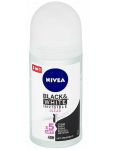 Nivea Black&White Invisible Clear 48H anti-perspirant roll-on 50ml 82240