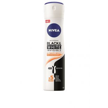 Hlavný obrázok Nivea Black & White Ultimate Impact 48H anti-perspirant sprej 150ml 83486