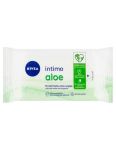 Nivea Intimo Aloe vlhčené obrúsky na intímnu hygienu 15ks