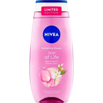 Hlavný obrázok Nivea Joy of Life Rose & Jasmin Flower sprchový gél 250ml 95357