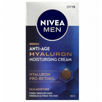 Hlavný obrázok Nivea Men Anti Age Hyaluron Pro-Retinol protivráskový denný krém 50ml 83969