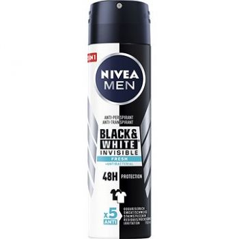 Hlavný obrázok Nivea Men Black & White Fresh anti-perspirant sprej 150ml 85974