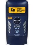 Nivea Men Cool Kick deodorant stick 50ml