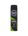 Nivea Men Deep Black Carbon Amazonia anti-perspirant sprej 150ml 85371