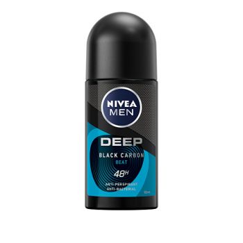 Hlavný obrázok Nivea Men Deep Black Carbon Beat 48H anti-perspirant roll on 50ml