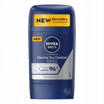 Hlavný obrázok Nivea Men Derma Dry Control Maximus anti-perspirant stick 50ml