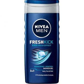 Hlavný obrázok Nivea Men Fresh Kick sprchový gél 250ml 80702