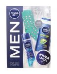 Nivea Men Mens Stuff pánska darčeková kazeta Sprchový gél, Anti-perspirant