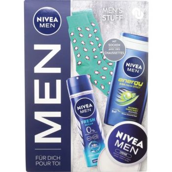 Hlavný obrázok Nivea Men Mens Stuff pánska darčeková kazeta Sprchový gél, Anti-perspirant