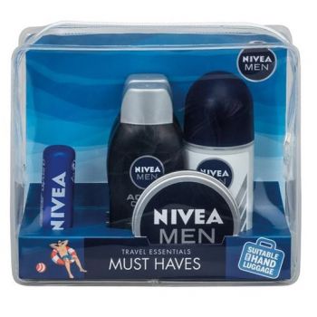 Hlavný obrázok Nivea Men Must Haves pánska darčeková kazeta Sprchový gél, Roll-on, Krém