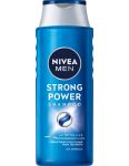 Nivea Men Strong Power pH Optimized šampón na jemné vlasy 400ml 81424