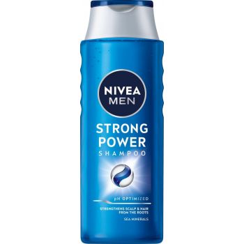 Hlavný obrázok Nivea Men Strong Power pH Optimized šampón na jemné vlasy 400ml 81424