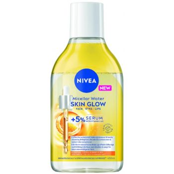 Hlavný obrázok Nivea Micellar Skin Glow dvojfázová pleťová voda 400ml 98717