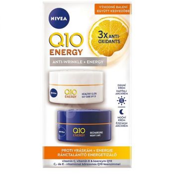 Hlavný obrázok Nivea Q10 Energy DUO energizujúci denný, nočný krém SPF15 50ml 93360-01395