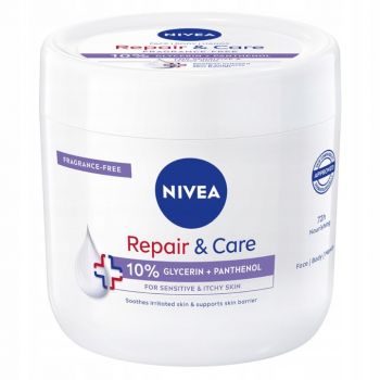 Hlavný obrázok Nivea Repair & Care Sensitive hydratačný a ochranný krém 400ml