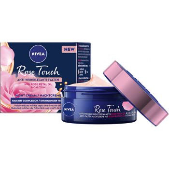 Hlavný obrázok Nivea Rose Touch nočný krém proti vráskam 50ml 94296