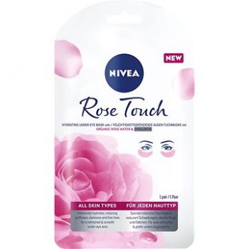 Hlavný obrázok Nivea Rose Touch Organic Rose Water & Hyaluron maska pod oči 94418