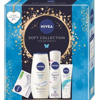 Hlavný obrázok Nivea Soft Collection dámska darčeková kazeta Sprchový gél, Anti-perspirant