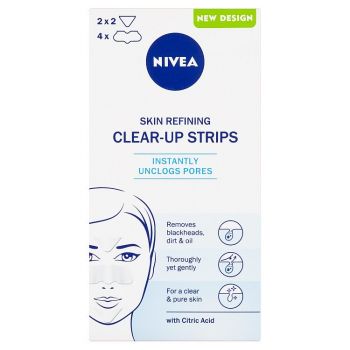 Hlavný obrázok Nivea SOS Clear-up Strips čistiace pleťové náplasti na tvár 6ks