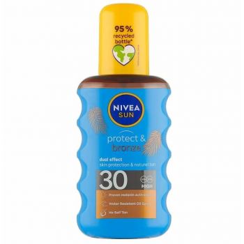 Hlavný obrázok Nivea Sun olej na opaľovanie v spreji podporujúci zhnednutie SPF30 200ml