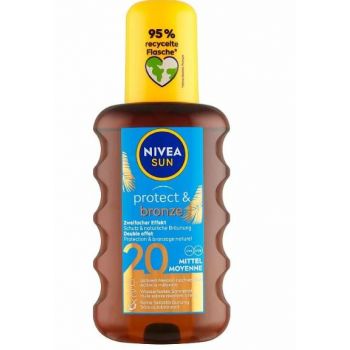 Hlavný obrázok Nivea Sun Protect &  Bronze olej na opaľovanie v spreji SPF20 200ml