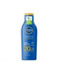 Nivea Sun Protect&Moisture hydratačné mlieko na opaľovanie SPF20 200ml