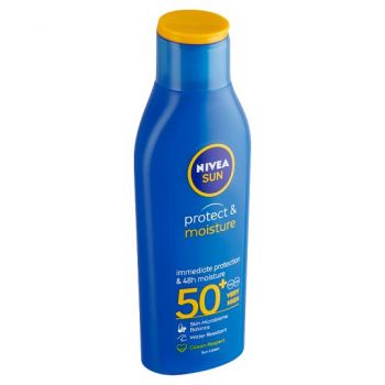 Hlavný obrázok Nivea Sun Protect& Moisture hydratačné mlieko na opaľovanie SPF50+ 200ml