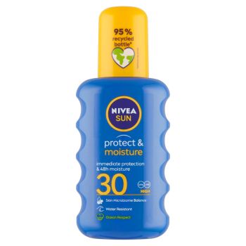 Hlavný obrázok Nivea Sun Protect&Moisture Hydratačný sprej na opaľovanie SPF 30 200 ml