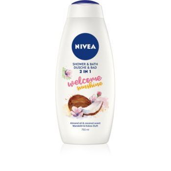 Hlavný obrázok Nivea Welcome Sunshine 2in1  sprchový gél, pena do kúpeľa 750ml