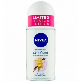 Hlavný obrázok Nivea Zen Vibes Vanilla & Peach 48h anti-perspirant roll-on 40ml 91756