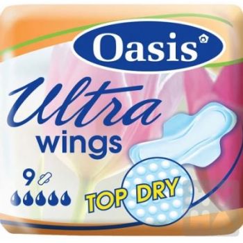 Hlavný obrázok Oasis Ultra wings Top Dry hygienické vložky 9ks