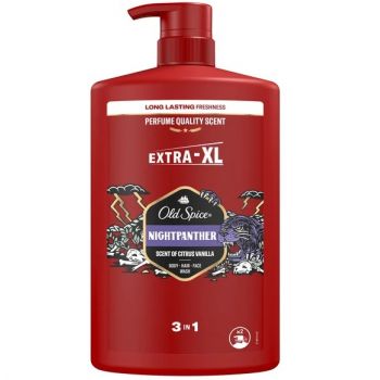 Hlavný obrázok Old Spice Night Panther Extra-XL sprchový gél s pumpou 1l