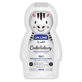 Hlavný obrázok ON LINE White Chocolate 3v1 detský šampón na vlasy 350ml