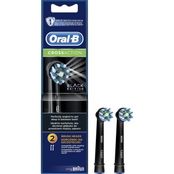 Hlavný obrázok Oral-B Cross Action Black Edition nahradné hlavice 2ks