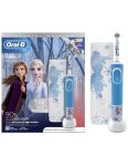 Oral-B Darčeková Kazeta Kids Frozen II Elektrická zubná kefka , 1 čistiaca hlavica,