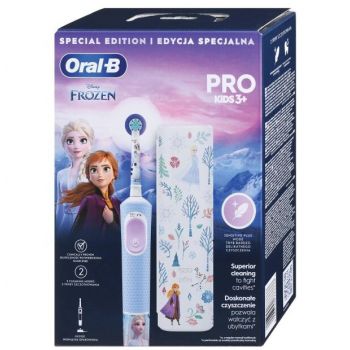 Hlavný obrázok Oral-B PRO Frozen Kids 3+ elektrická detská zubná kefka s púzdrom